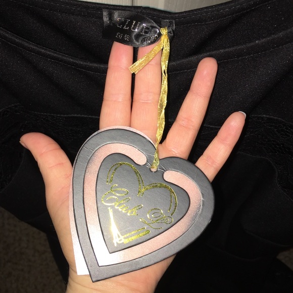 Club L Plus Lace Insert Skater Dress - NWT - Picture 7 of 8